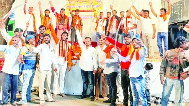 राष्ट्रीय बजरंग दल और हिन्दू परिषद ने किया आयोजन