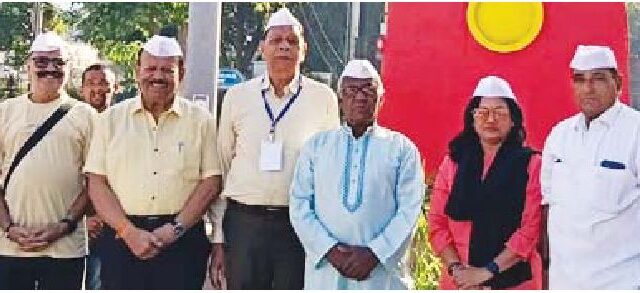 अभ्यास मंडल ने किया बापू को याद