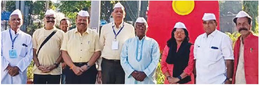 अभ्यास मंडल ने किया बापू को याद