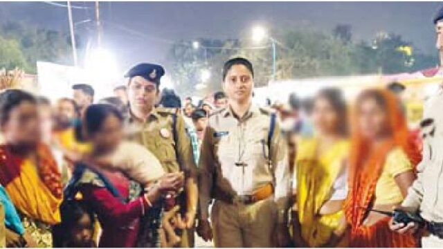 बिजासन पर लगी दुकानों से चोरी करने वाली दो महिलाएं धराई