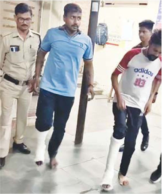 चंद घंटों में धराए जानलेवा हमला करने वाले बदमाश