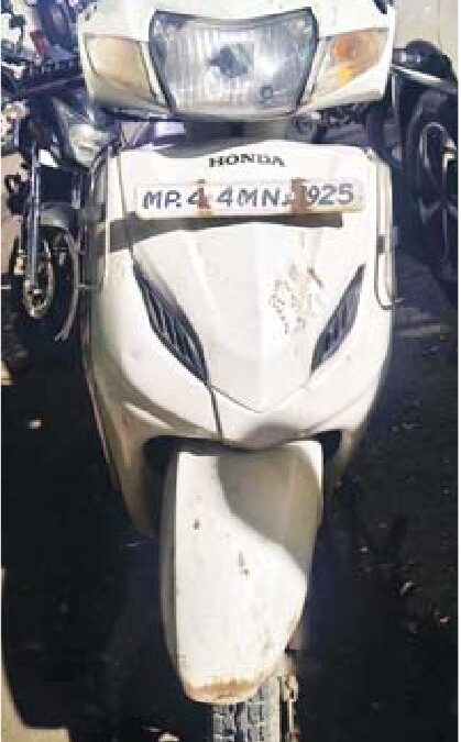 चेकिंग के दौरान पकड़ाया चोरी का वाहन, आरोपी धराया