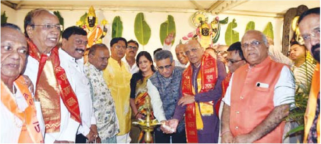 चिमनबाग मैदान पर अग्रबंधुओं की मौजूदगी में पुरस्कार वितरण