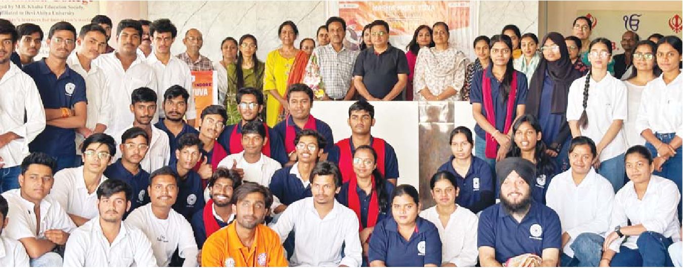 कॉलेज में ‘नशा मुक्त युवा संवाद एवं युवा मेला