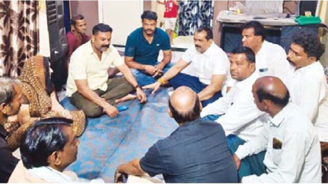 कांग्रेस ने फिर दूसरी बार भागीरथपुरा का रुख किया