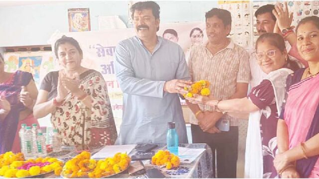 पार्षद शर्मा ने चलाया सेवा संकल्प अभियान