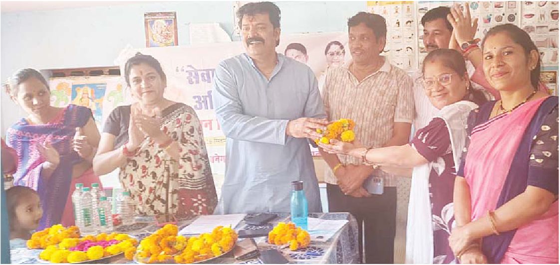 पार्षद शर्मा ने चलाया सेवा संकल्प अभियान