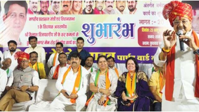 पार्षद शिवम यादव के वार्ड में 20 करोड़ के विकास कार्यों की सौगात