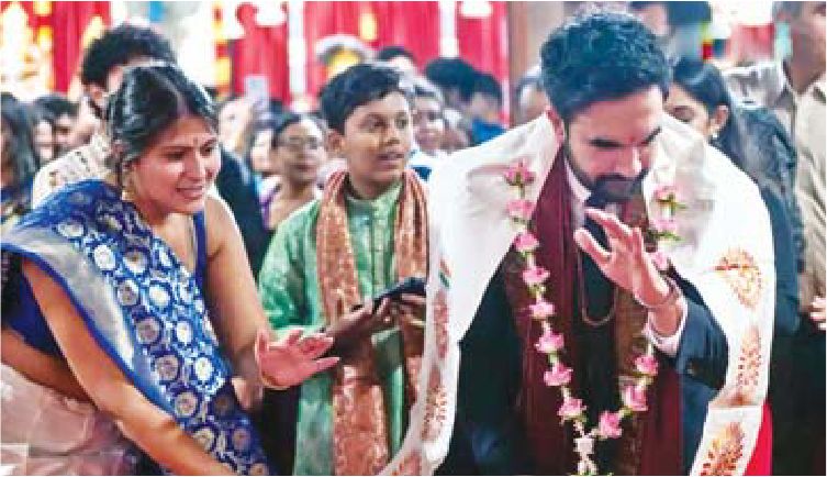 दुर्गा पूजा में शामिल हुए ममदानी