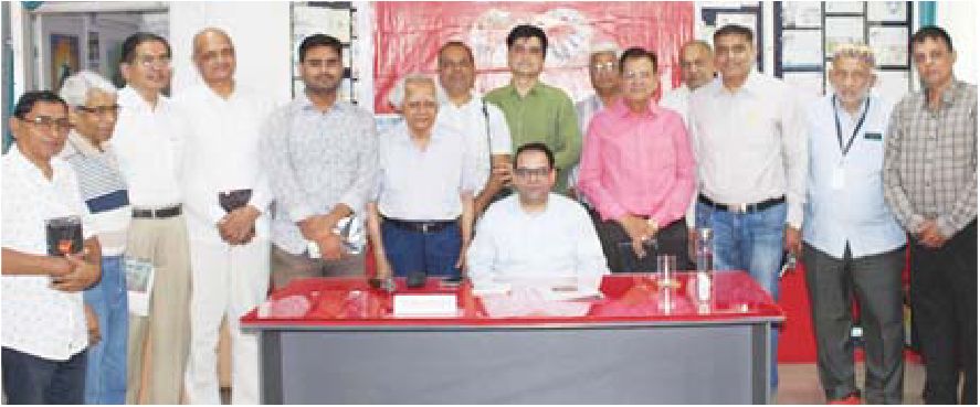 फिलाटेली डे पर विरूपण मोहर का विमोचन