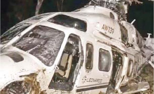 हेलिकॉप्टर क्रैश चर्चित बिजनेसमैन समेत 6 की मौत