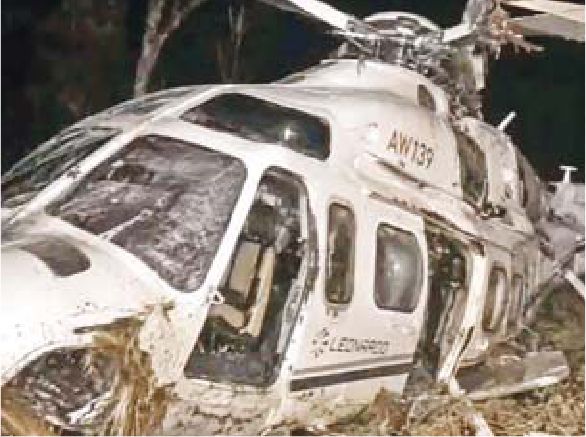 हेलिकॉप्टर क्रैश चर्चित बिजनेसमैन समेत 6 की मौत