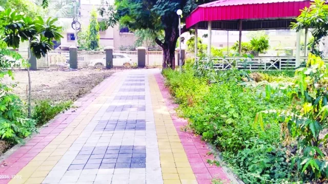 स्नेहनगर बगीचे में जन सहयोग से बनेगा योगा शेड