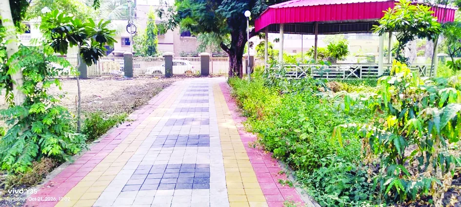 स्नेहनगर बगीचे में जन सहयोग से बनेगा योगा शेड