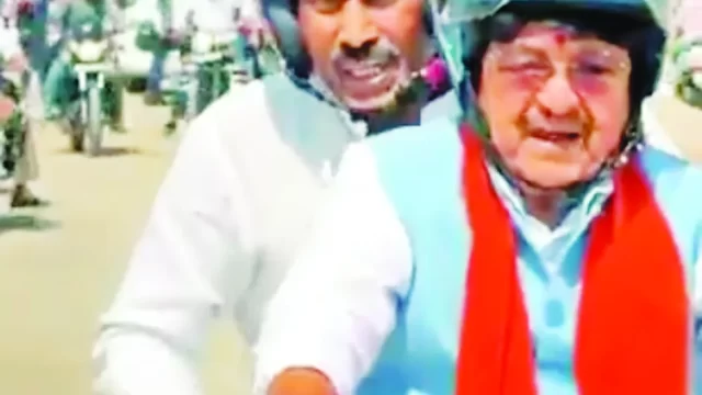 जय-वीरु मंत्री की जोड़ी ने दौड़ाई बुलेट