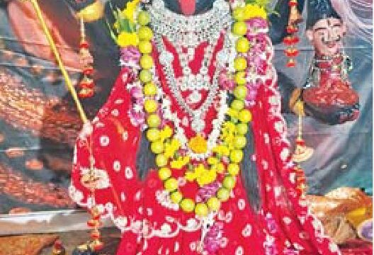 काली माता मंदिर में धार्मिक आयोजन