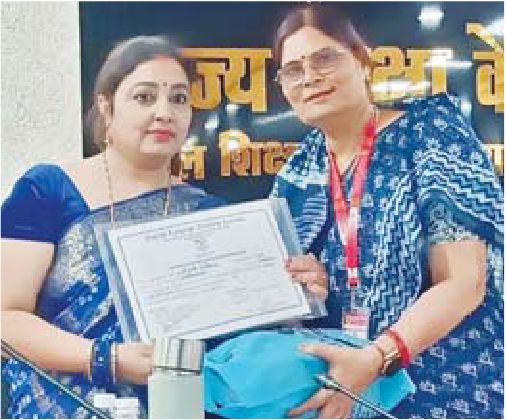 कांति बिल्लौरे सम्मानित