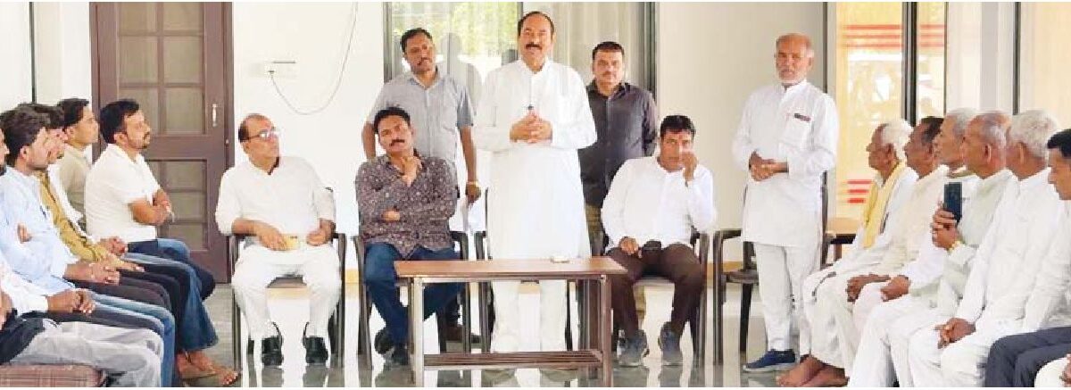 किसानों की आवाज उठाएंगे पूर्व विधायक