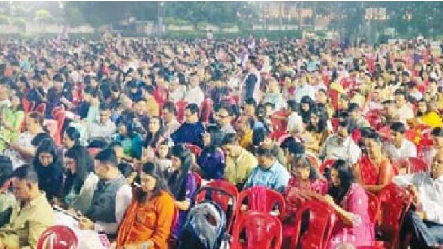 माहेश्वरी समाज ने खिलवाया 5 लाख का बम्पर तम्बोला