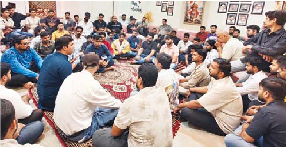 माँ अन्नपूर्णा चुनरी अर्पण के लिए बैठक