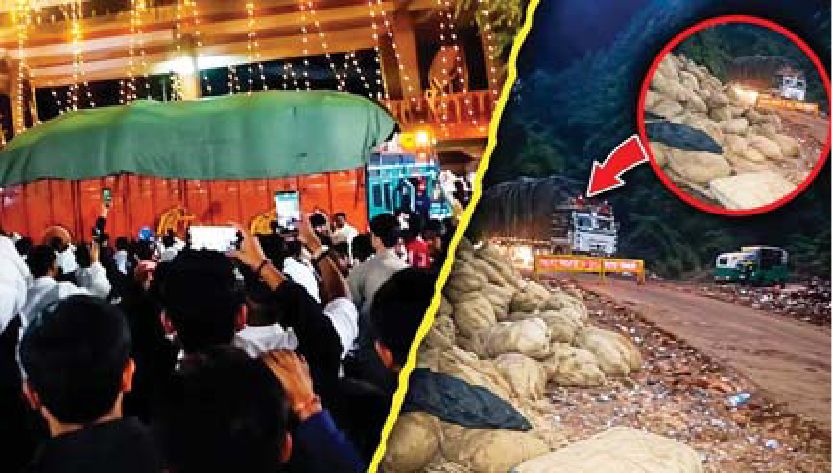 ग्वालियर में माता मंदिर के गेट पर ट्रक ने 45 श्रद्धालुओं को कुचला, 15 की मौत, 30 घायल