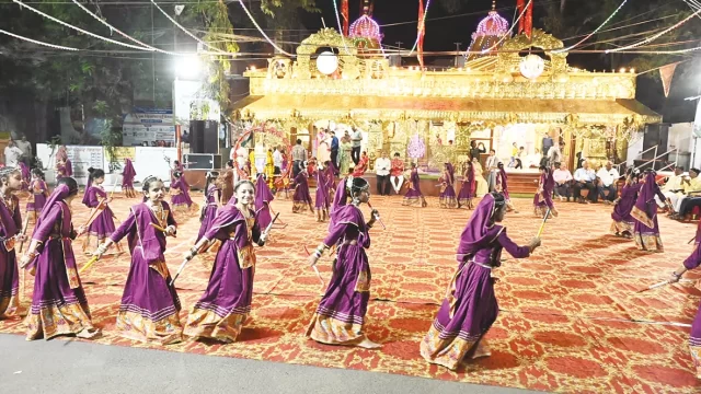 हंसदास मठ पर नवरात्रि महोत्सव