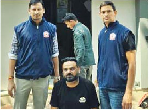 ऑनलाइन क्रिकेट व कैसीनो सट्टेबाजी में फरार मुख्य सटोरिया अभिषेक अग्रवाल ग्वालियर से गिरफ्तार