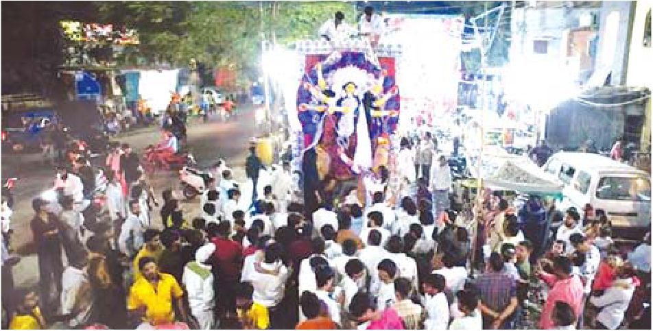 पंचम की फेल में लग रहे हैं माता के जयकारे