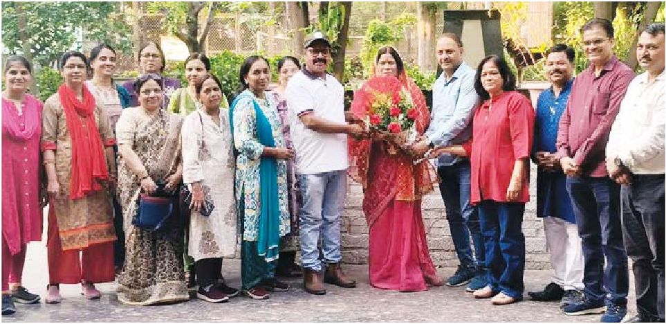 प्राचार्य बबीता हयारण बीईओ बनी तो हुआ स्वागत