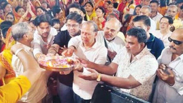 रामस्नेही भक्तों ने मनाया भगवान राम और कृष्ण का जन्मोत्सव