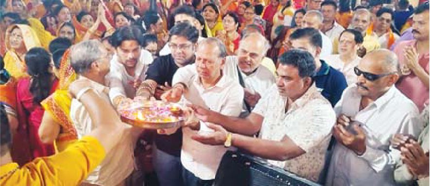 रामस्नेही भक्तों ने मनाया भगवान राम और कृष्ण का जन्मोत्सव