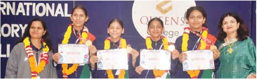 रोलबॉल चैंपियनशिप में इंदौर के खिलाड़ियों का शानदार प्रदर्शन