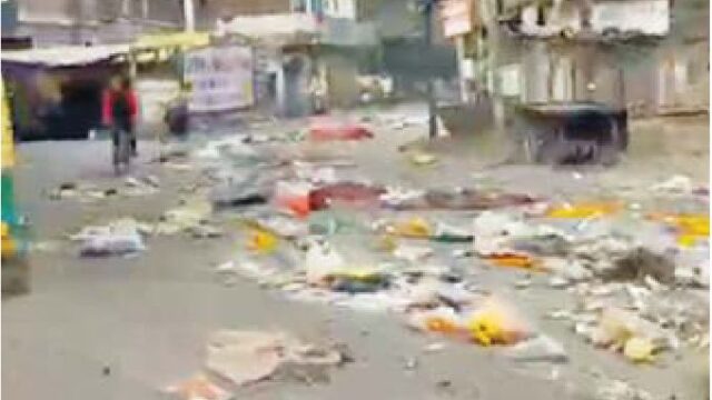 सफाई कर्मियों की हड़ताल से ऐसा हो गया हाल…