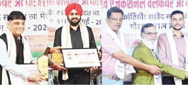 समाजसेवियों, शिक्षाविदों और इतिहासकारों का सम्मान