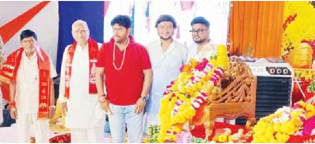 सत्तन के श्रीमुख से हनुमंत कथा में पहुंचे श्रद्धालु