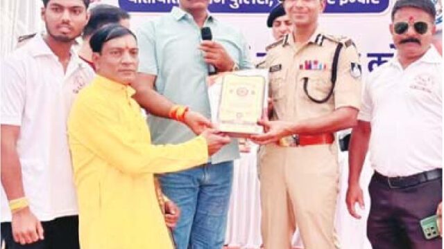 सेवा सेतु का सम्मान
