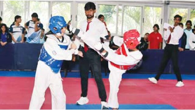 ताइक्वांडो में बालिका खिलाड़ियों का दमखम