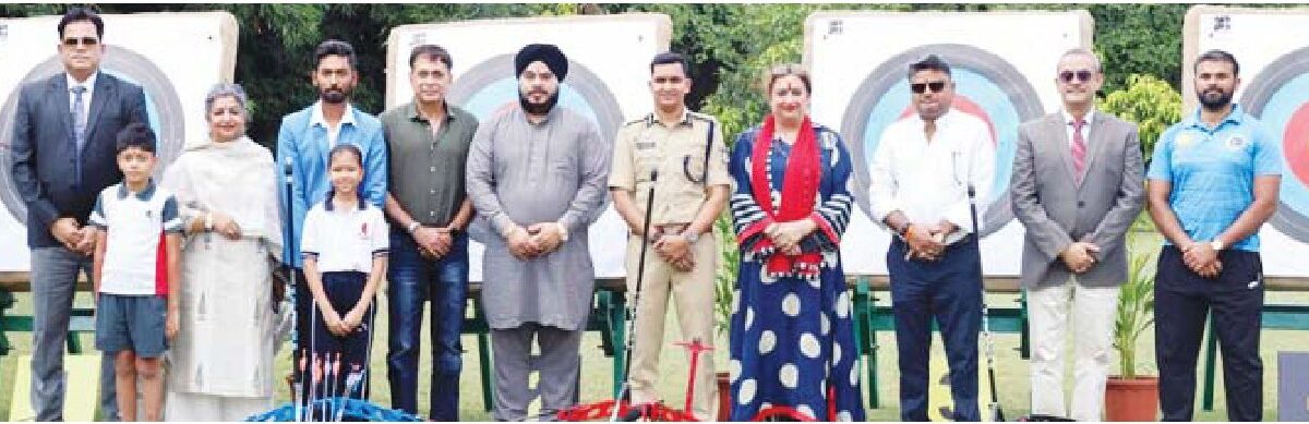 तीरंद़ाजी प्रशिक्षण का शुभारंभ