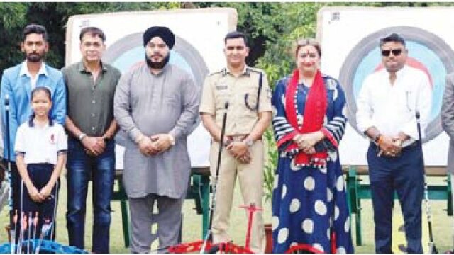 तीरंद़ाजी प्रशिक्षण का शुभारंभ