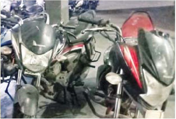 वाहन चोर से तीन लाख कीमत के वाहन जब्त