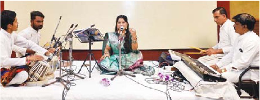 विद्यापति स्मृति समारोह का संगीतमय समापन