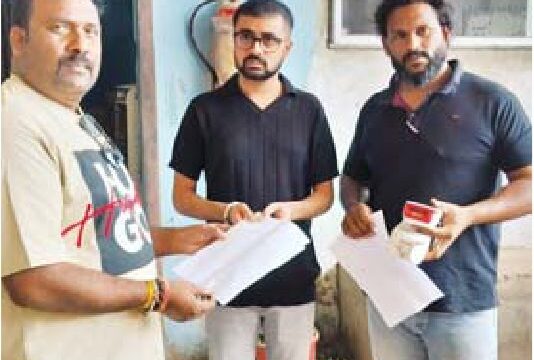 पानी नहीं आ रहा लेकिन रेन वॉटर हार्वेस्टिंग सिस्टम के लिए स्पॉट फाइन