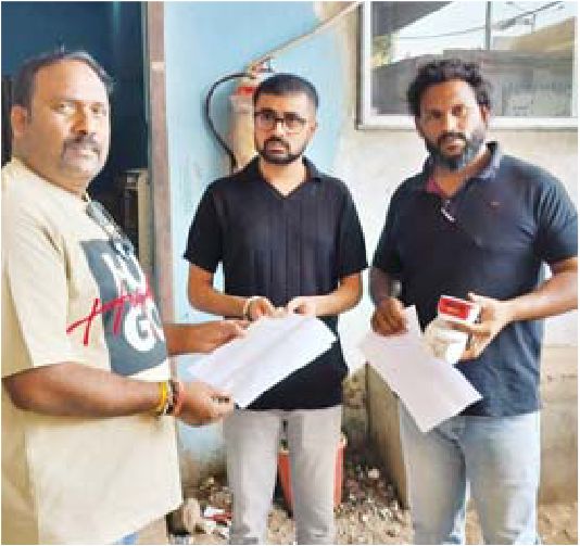 पानी नहीं आ रहा लेकिन रेन वॉटर हार्वेस्टिंग सिस्टम के लिए स्पॉट फाइन